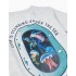 Camiseta Gris Niño Medusas Efecto Lenticular