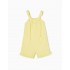 Mono de Lino para Niña en color Amarillo