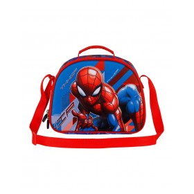 Bolsa portameriendas 3D Skew Spiderman Marvel
