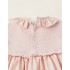 Vestido con parte superior de punto en Rosa para Recién