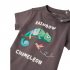 Camiseta algodón manga corta para Bebé Camaleón Iridiscente