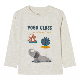 Camiseta de algodón para Bebé elefante
