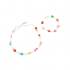 Set collar y pulsera elásticos frutas