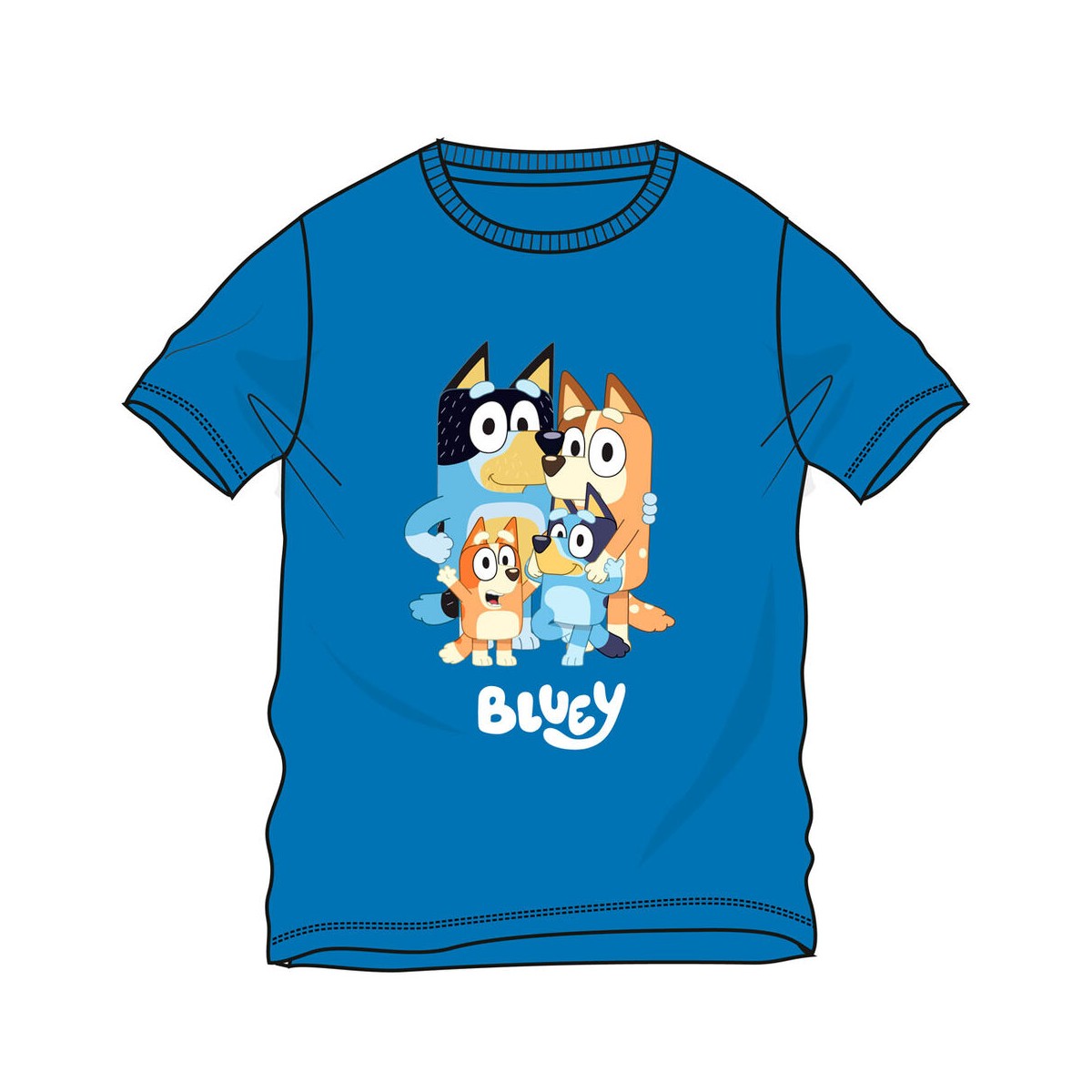 Camiseta Algodón Bluey