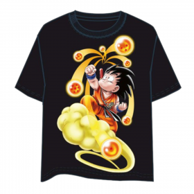 Camiseta Negra de Son Goku