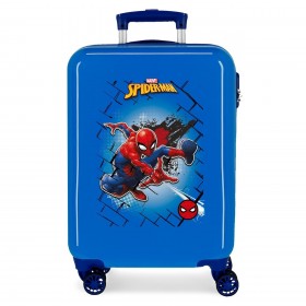 Maleta Cabina Spiderman Red Azul 55cm