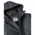 Parka Impermeable Gris Oscuro