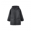 Parka Impermeable Gris Oscuro