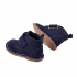 Botas Bebé azul marino en piel estilo Kunfú
