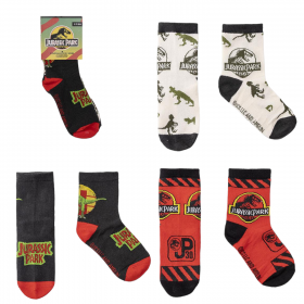 Pack 3 calcetines Jurassic Park