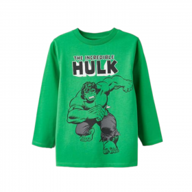 Camiseta de Hulk para Niño en Color Verde