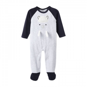 Pijama Tipo Pelele para Bebé Niño con Motivo de Lllama