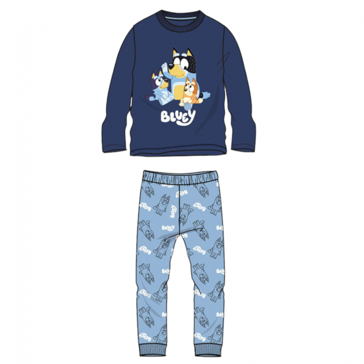 Pijama Bluey algodón. Tienda online moda infantil y complementos.