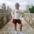 Conjunto de Short y Camiseta " Chey Girl " en Granate para Niña