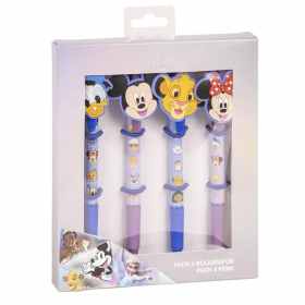 Bolígrafo Pack 4 Bolígrafos Disney