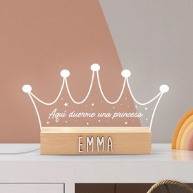 Lámpara Personalizada modelo Princesa