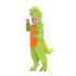 Disfraz dinosaurio con sonido
