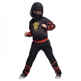 Disfraz Ninja Glow in The Dark Infantil